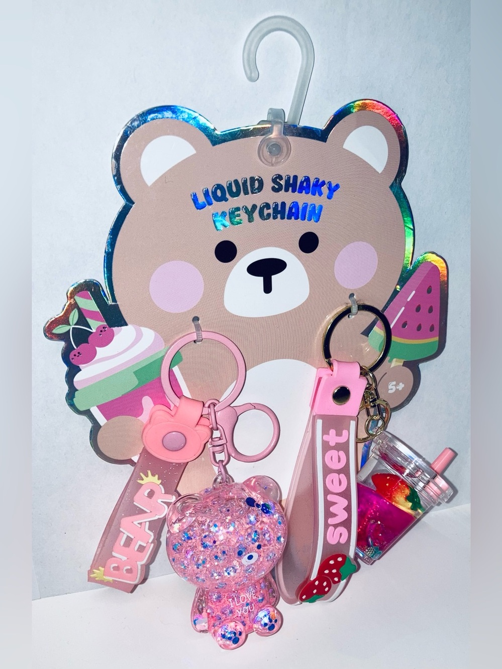 Liquid Shaky Keychains Set - NEW! - Picture 2 of 5